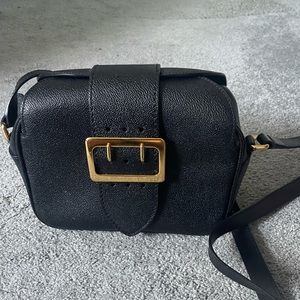 Burberry Buckle Camera Bag Leather Small